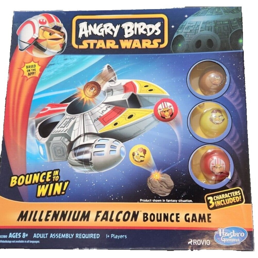 Angry Birds Star Wars Millennium Falcon Bounce Game